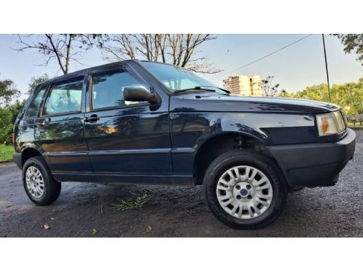 FIAT - UNO - 2003/2003 - Azul - R$ 18.900,00