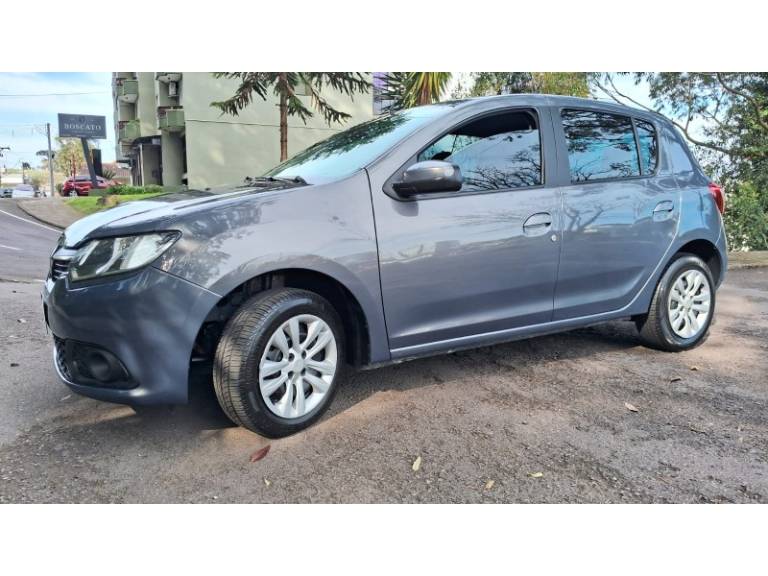 RENAULT - SANDERO - 2018/2019 - Cinza - R$ 45.900,00